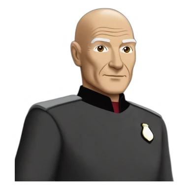jean luc picard sticker
