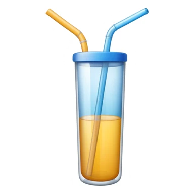 plastic straw sticker