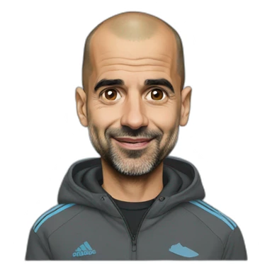 Pep guardiola sticker