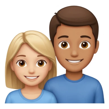 Girl besti and boy bestie  sticker