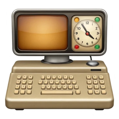 1940s computer sticker