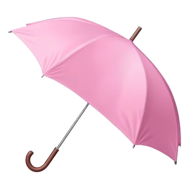 Pastel Pink Umbrella  sticker