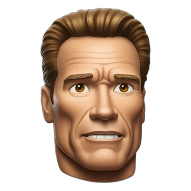 arnold schwarzenegger in total recall movie sticker
