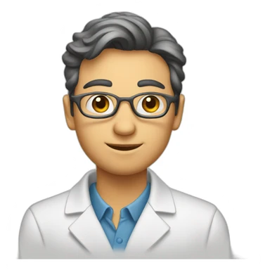 a biotecnologist obsessed with DNA sticker