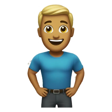 happy supermaket sticker