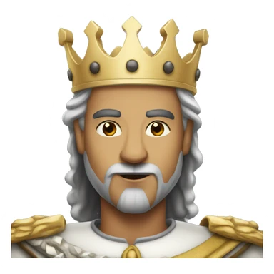 white king sticker