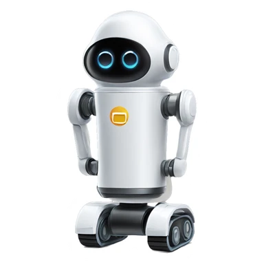 flat vacuum robot with name berta written on it sticker