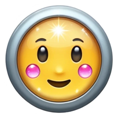 sparkles magnet sticker