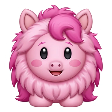 Kirby-Pony-fusion, full body sticker