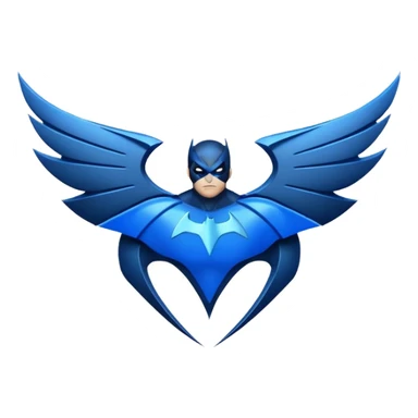 nightwing symbol sticker