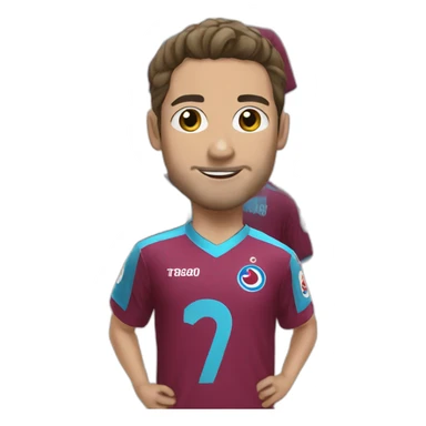 Trabzonspor 3 bar jersey sticker