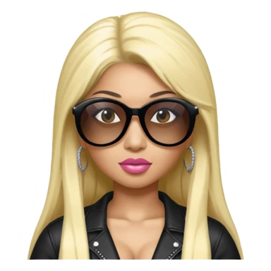Nicki Minaj wear sunglasses sticker