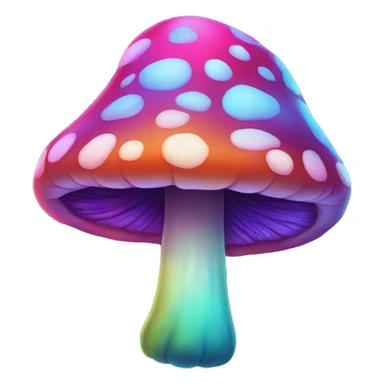 Psychedelic mushroom  sticker