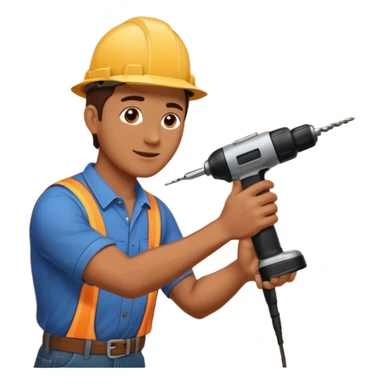 it's ok, but i want to see him from the left side, while is drilling a dark panel sticker