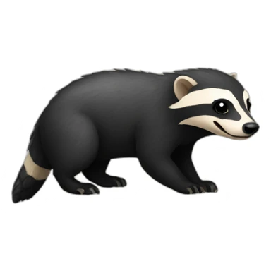 Honeybadger sticker