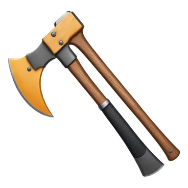 black metal climbing axe sticker