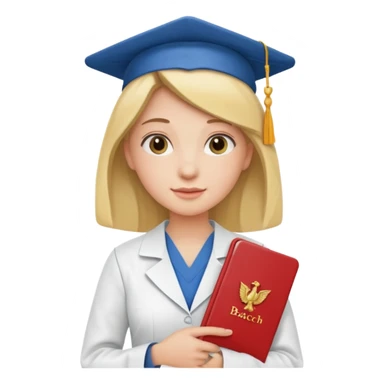 Bachelor degree in nursing sticker