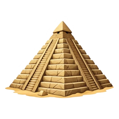 Mexican pyramid sticker