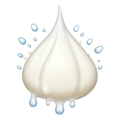 Multiple Milk droplets sticker