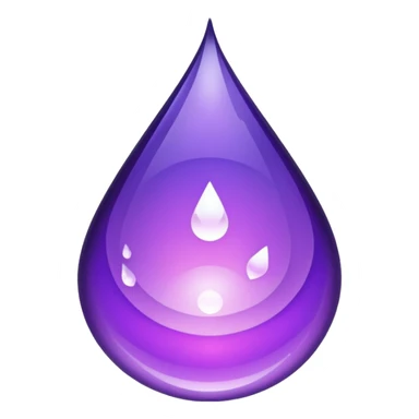 cristal violet sticker