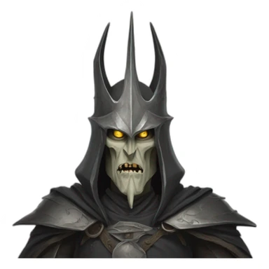 witch-king of angmar lord of the rings character sticker