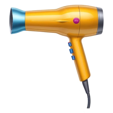 Dyson hair dryer sticker