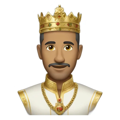 king of morocco sticker