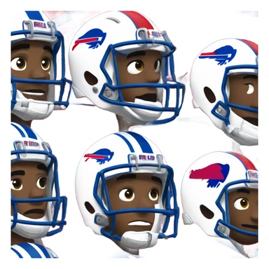 Buffalo bills football sticker