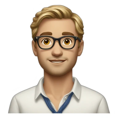 Hyperrealist Preppy spanish sticker