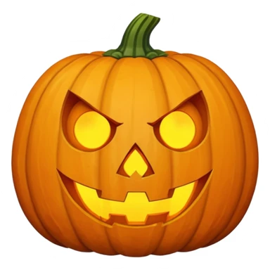 pale skinn Rotten Halloween Pumpkin sticker