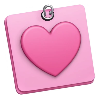 Girly sticky note
 sticker