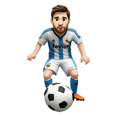 Messi Real Madrid  sticker
