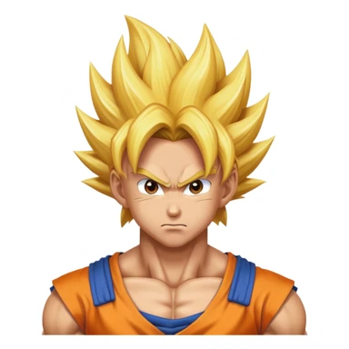 Super Saiyan goku sticker