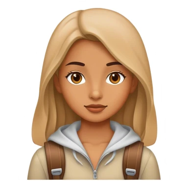 girl traveling sticker