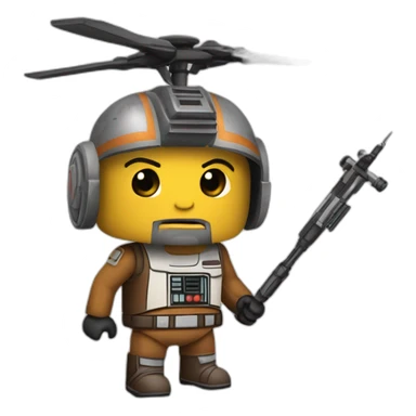 chopper star wars heureux sticker