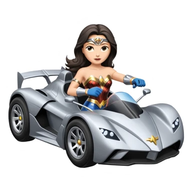 Wonder woman’s off road capable hypercar  sticker