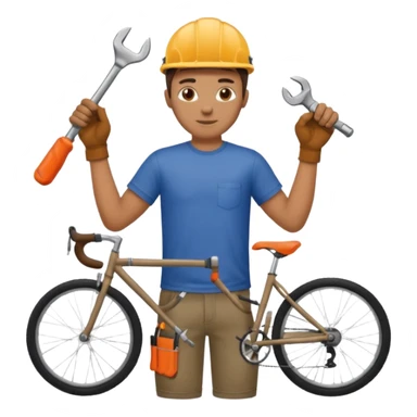 Bike Repair Mechanic sticker