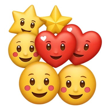 I want a single combined emoji “logo” rather than separate emojis. Since emojis themselves are separate characters, the closest we can do is stack them visually into one line or use zero-width joiners (ZWJ) for some emojis sticker