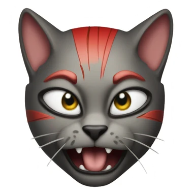 Spidrman cat sticker