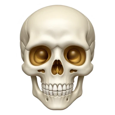 Gojo skeleton sticker