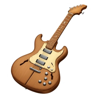 rock guitar sticker