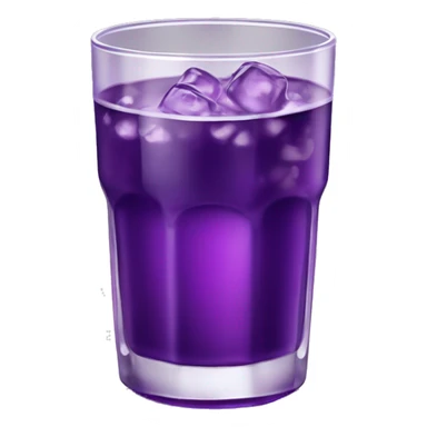 sprite con bebida morada sticker