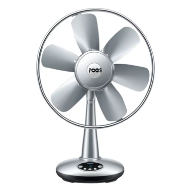 electric standing fan sticker