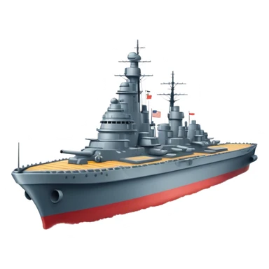 battleship no flag sticker