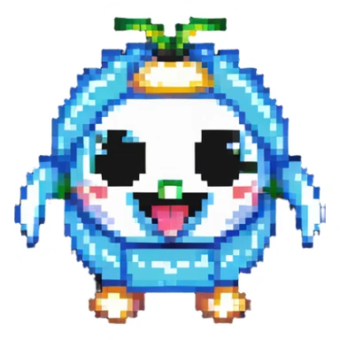 cheerful Skirk from Genshin Impact sticker