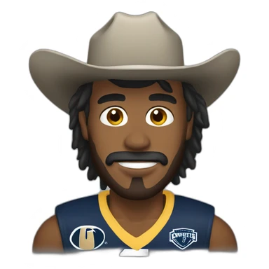 Cowboys fringant sticker