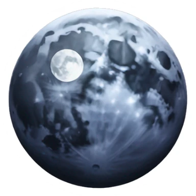 Moon astrology symbol sticker