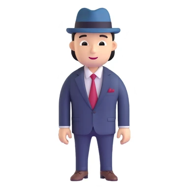 classic mobster gangster sticker