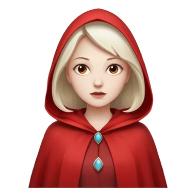 handmaids tale style woman burning house down sticker