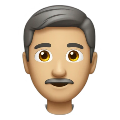 hombre seguro que transmite una buena apariencia sticker